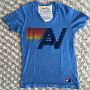 Aviator Nation Logo V-Neck T-Shirt